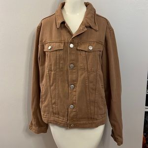 Men’s Pacsun Jean Jacket Size Medium- Brown.
